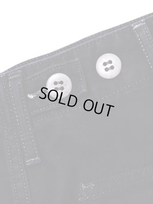 画像9: 【 Pherrow's（フェローズ） 】　コットンバックサテンベイカーショーツ　[ BLACK ]