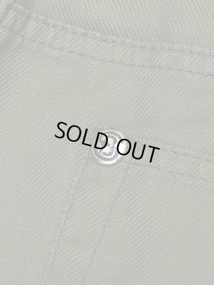 画像9: 【 Pherrow's（フェローズ） 】　テーパードコットンサージパンツ　[ Cotton Surge ]　[ OLIVE ] 