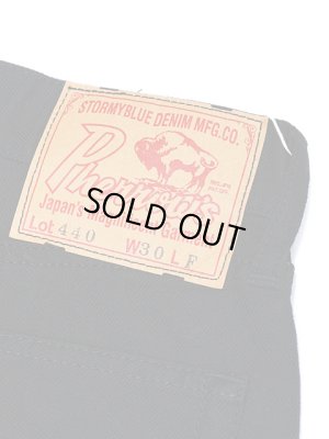 画像12: 【 Pherrow's（フェローズ） 】　テーパードコットンサージパンツ　[ Cotton Surge ]　[ BLACK ] 