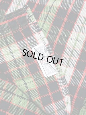 画像7: 【 Pherrow's（フェローズ） 】　ヘビーウェイトフランネルチェックシャツ　[ ブラック x グリーン ]