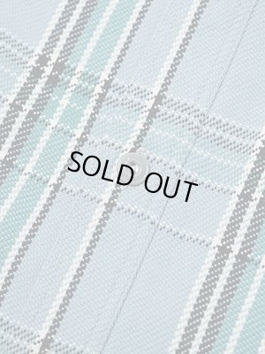 画像7: 【 Pherrow's（フェローズ） 】　ヘビーウェイトフランネルチェックシャツ　[ サックス ]