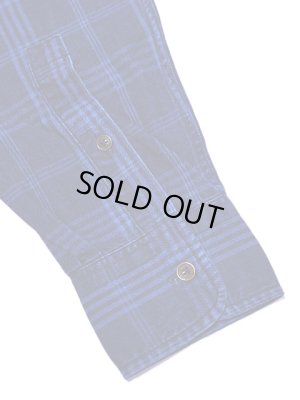 画像6: 【 Pherrow's（フェローズ） 】　バンドカラープルオーバーワークシャツ　[ Band Coller Pullover Work Shirts ]　[ INDIGO CHECK ]