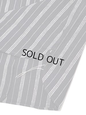 画像9: 【 Pherrow's（フェローズ） 】　ラウンドカラーワークシャツ　[ Round Collar  Work Shirts ]　[ BLACK STRIPE ]