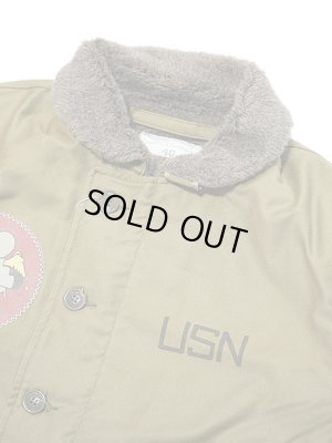 画像3: 【 Pherrow's（フェローズ） 】 N-1 DECK JACKET [ VP-3 ]