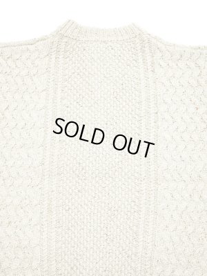 画像6: 【 Pherrow's（フェローズ） 】 ローゲージニットカーディガン　[ NATURAL ]