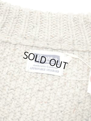 画像8: 【 Pherrow's（フェローズ） 】 ローゲージニットカーディガン　[ NATURAL ]