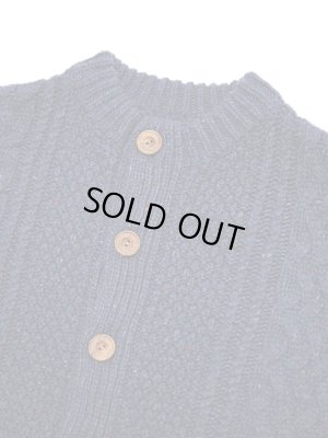 画像3: 【 Pherrow's（フェローズ） 】 ローゲージニットカーディガン　[ NAVY ]