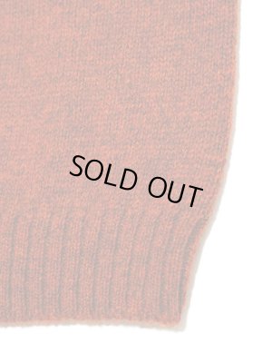 画像8: 【 Pherrow's（フェローズ） 】　◇柄ジャガードニットセーター　[ Jacquard Knit Sweater ]　[ ORANGE ]