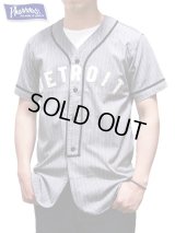 【 Pherrow's（フェローズ） 】 半袖ベースボールシャツ [ DETROIT ]　[Baseball Shirts]