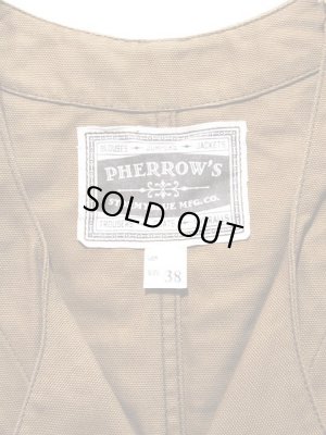 画像8: 【 Pherrow's（フェローズ） 】　コットンダックハンティングベスト　[ Cotton Duck Hunting Vest ]
