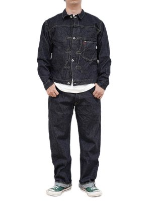 画像12: 【 Little Hand（リトルハンド） 】　【 13.5oz 】 大戦モデルデニムジャケット [ 1st Type WWII Model ] [ T-Back ] [ One Wash ]
