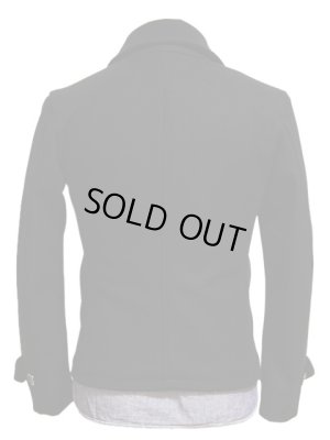 画像3: 【 Pherrow's（フェローズ） 】 オリジナルショートPコート [ ウールメルトン ] [ BLACK ] 再入荷！