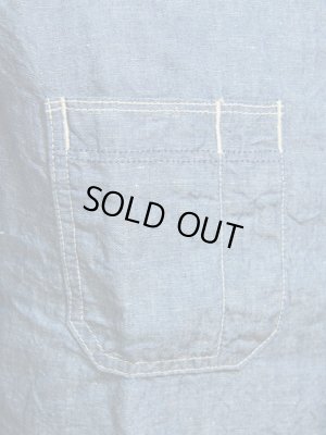 画像5: 【 UES（ウエス） 】 インディゴシャンブレーワークシャツ [ Work Shirts ] [ Indigo ]