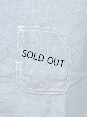 画像6: 【 UES（ウエス） 】 インディゴシャンブレーワークシャツ [ Work Shirts ] [ Indigo ]