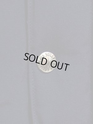 画像5: 【 SUGAR CANE（シュガーケン） 】 コットンナイロンレザーヨークダウンベスト [ COTTON/NYLON LEATHER YOKE DOWN VEST ] 再入荷！