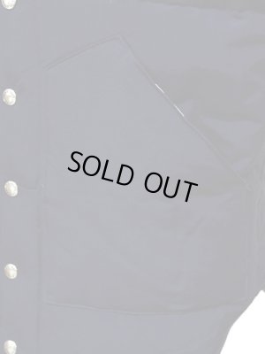 画像4: 【 SUGAR CANE（シュガーケン） 】 コットンナイロンレザーヨークダウンベスト [ COTTON/NYLON LEATHER YOKE DOWN VEST ] 再入荷！