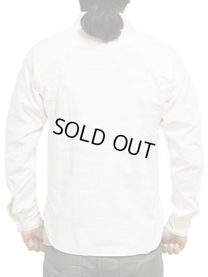 画像2: 【 Pherrow's（フェローズ） 】 シャンブレーワークシャツ [ WHITE CHAMBRAY ]