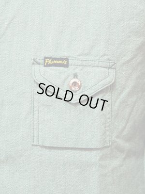 画像5: 【 Pherrow's（フェローズ） 】 撚り杢シャンブレーワークシャツ 再入荷！