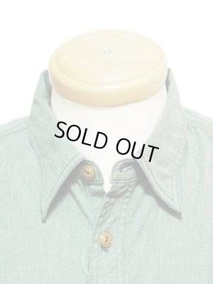 画像3: 【 Pherrow's（フェローズ） 】 撚り杢シャンブレーワークシャツ 再入荷！