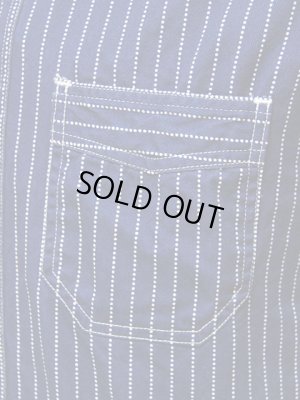 画像5: 【 SUGAR CANE（シュガーケン） 】 【 8.5oz. 】 半袖ウォバッシュストライプワークシャツ WABASH STRIPE S/S WORK SHIRT [ FICTION ROMANCE ] 再入荷！