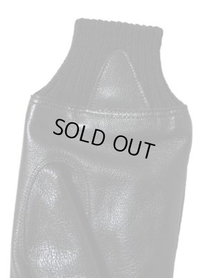 画像3: 【 BUZZ RICKSON'S×William Gibson（バズリクソンズ×ウィリアムギブソン） 】  レザーグローブ [ A-10 LEATHER GLOVE ] [ BLACK BLACK RIB ] 再入荷！