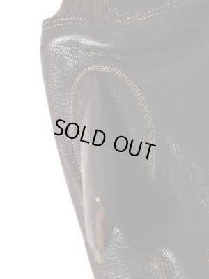 画像5: 【 BUZZ RICKSON'S（バズリクソンズ） 】  レザーグローブ [ A-10 LEATHER GLOVE ] [ S/BROWN BROWN RIB ] 再入荷！