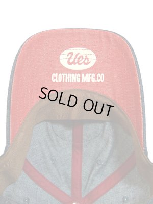 画像6: 【 UES（ウエス） 】 デニムキャップ [ UES FLAG ] 再入荷