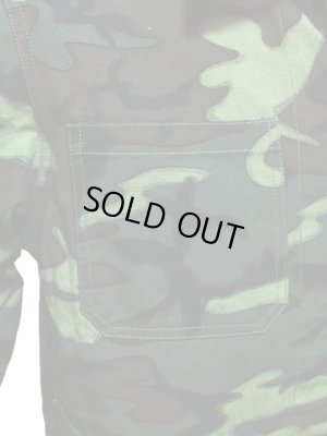 画像10: 【 TAILOR TOYO×Mister Freedom（テーラー東洋×ミスターフリーダム） 】 【 10oz. 】 DENIM × ERDL CAMO VIET-NAM “PARTY” JACKET [ SAIGON COWBOY ]