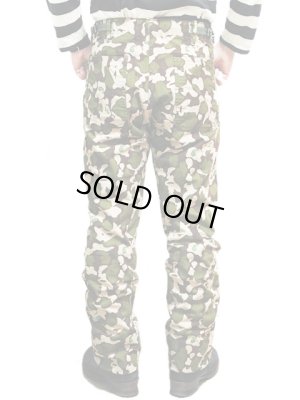 画像2: 【 SUGAR CANE×Mister Freedom（シュガーケン×ミスターフリーダム） 】 【 7.8oz. 】HBT EXPERIMENTAL CAMO UTILITY PANTS [ SAIGON COWBOY ]