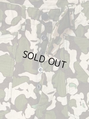 画像5: 【 SUGAR CANE×Mister Freedom（シュガーケン×ミスターフリーダム） 】 【 7.8oz. 】HBT EXPERIMENTAL CAMO UTILITY PANTS [ SAIGON COWBOY ]