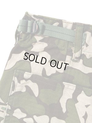 画像7: 【 SUGAR CANE×Mister Freedom（シュガーケン×ミスターフリーダム） 】 【 7.8oz. 】HBT EXPERIMENTAL CAMO UTILITY PANTS [ SAIGON COWBOY ]