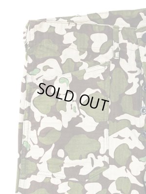 画像3: 【 SUGAR CANE×Mister Freedom（シュガーケン×ミスターフリーダム） 】 【 7.8oz. 】HBT EXPERIMENTAL CAMO UTILITY PANTS [ SAIGON COWBOY ]