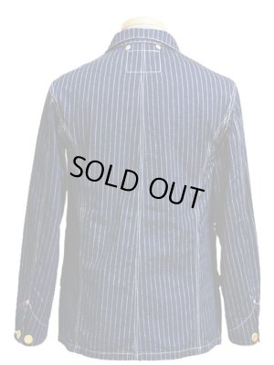 画像3: 【 Pherrow's（フェローズ） 】 ウォバッシュストライプカバーオール [ 1920 MODEL ] 再入荷！