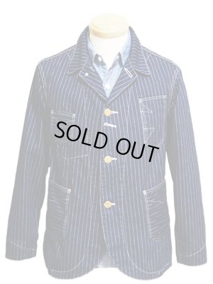 画像2: 【 Pherrow's（フェローズ） 】 ウォバッシュストライプカバーオール [ 1920 MODEL ] 再入荷！