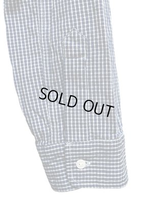 画像7: 【 JELADO（ジェラード） 】 七分袖インディゴチェックワークシャツ [ LOWER SHIRTS ] 再入荷！