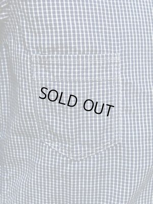 画像4: 【 JELADO（ジェラード） 】 七分袖インディゴチェックワークシャツ [ LOWER SHIRTS ] 再入荷！