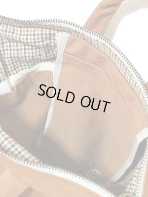 画像9: 【 UES（ウエス） 】 オリジナルブラウンダックミニヘルメットバッグ 再入荷！