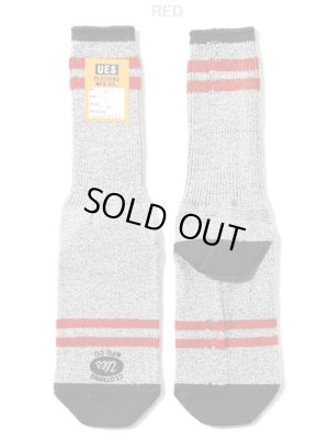 画像3: 【 メール便可 】 【 UES（ウエス） 】 ムラ糸3本撚り杢ソックス 再入荷！