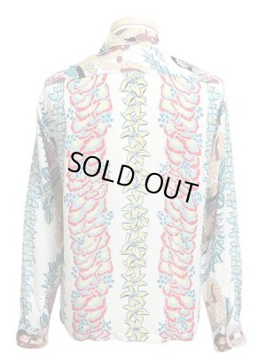 画像2: 【 SUN SURF（サンサーフ） 】 長袖アロハシャツ [ HULA LEIS ]