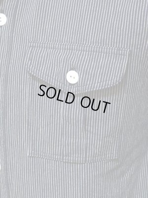 画像4: 【 JELADO（ジェラード） 】 チーズ染色ヒッコリーボーイスカウトワークシャツ [ Pressman Shirts ]