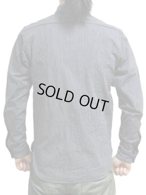 画像2: 【 JELADO（ジェラード） 】 チーズ染色ヒッコリーボーイスカウトワークシャツ [ Pressman Shirts ]