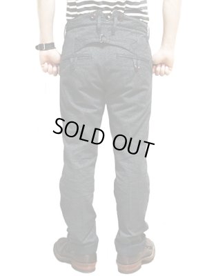 画像2: 【 ORGUEIL（オルゲイユ） 】 撚り杢ツイルクラシックトラウザーパンツ [ CLASSIC LOW WAIST TROUSERS ] 再入荷！