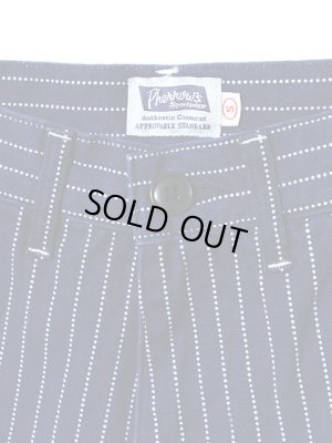 画像7: 【 Pherrow's（フェローズ） 】 ウォバッシュストライプワークショーツ