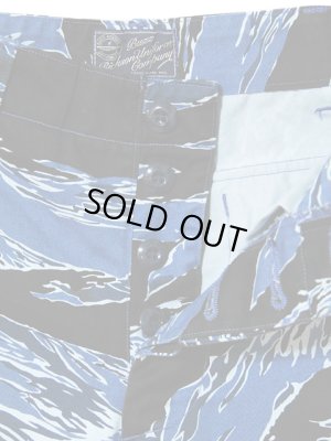 画像7: 【 BUZZ RICKSON'S（バズリクソンズ） 】 BLUE TIGER CAMO CARGO SHORTS [ BATTLE DRESS UNIFORM ] 再入荷！