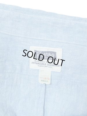 画像8: 【 Pherrow's（フェローズ） 】 七分袖コットンリネンシャンブレーボタンダウンシャツ 再入荷！