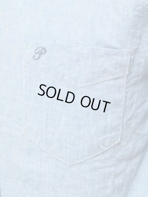 画像5: 【 Pherrow's（フェローズ） 】 七分袖コットンリネンシャンブレーボタンダウンシャツ 再入荷！