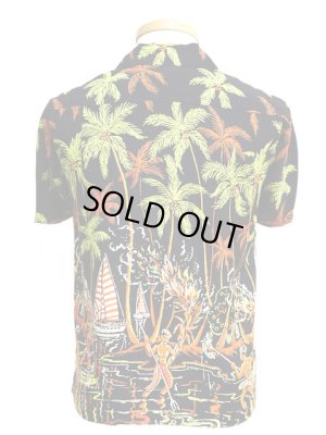 画像2: 【 SUN SURF（サンサーフ） 】 半袖アロハシャツ [ TORCH FISHING ]