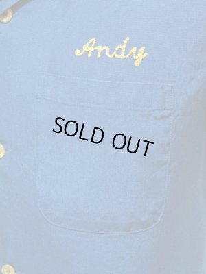 画像4: 【 STYLE EYES（スタイルアイズ） 】 半袖レーヨンボーリングシャツ [ 7167 SAMS ]