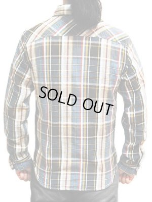 画像2: 【 UES（ウエス） 】 先染めヘビーチェックネルシャツ [ ブラウン ] 再入荷！