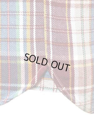 画像6: 【 UES（ウエス） 】 先染めヘビーチェックネルシャツ [ ワイン ] 再入荷！